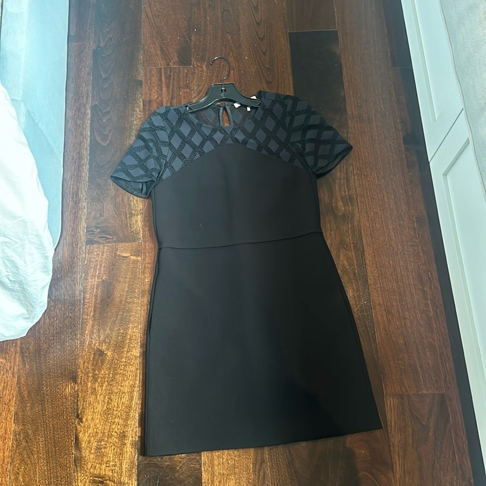 Maje Mini Dress Black